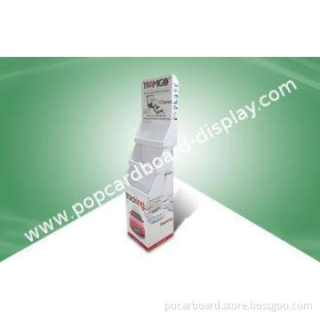 3 Tier POS Cardboard Displays 4c / 5c / 6c Printed for Car